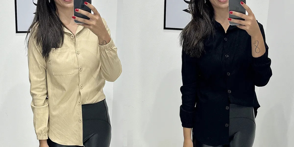 Não use camisas só com calças