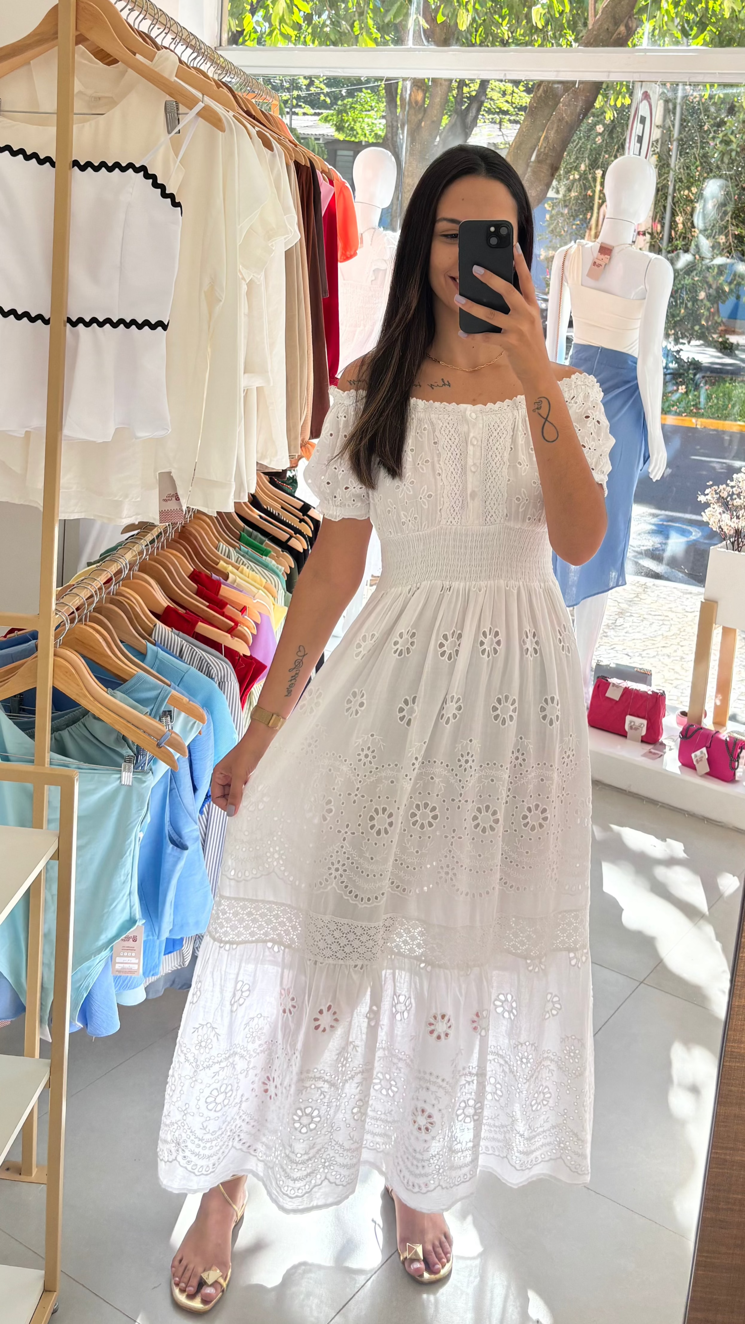 Vestido ciganinha