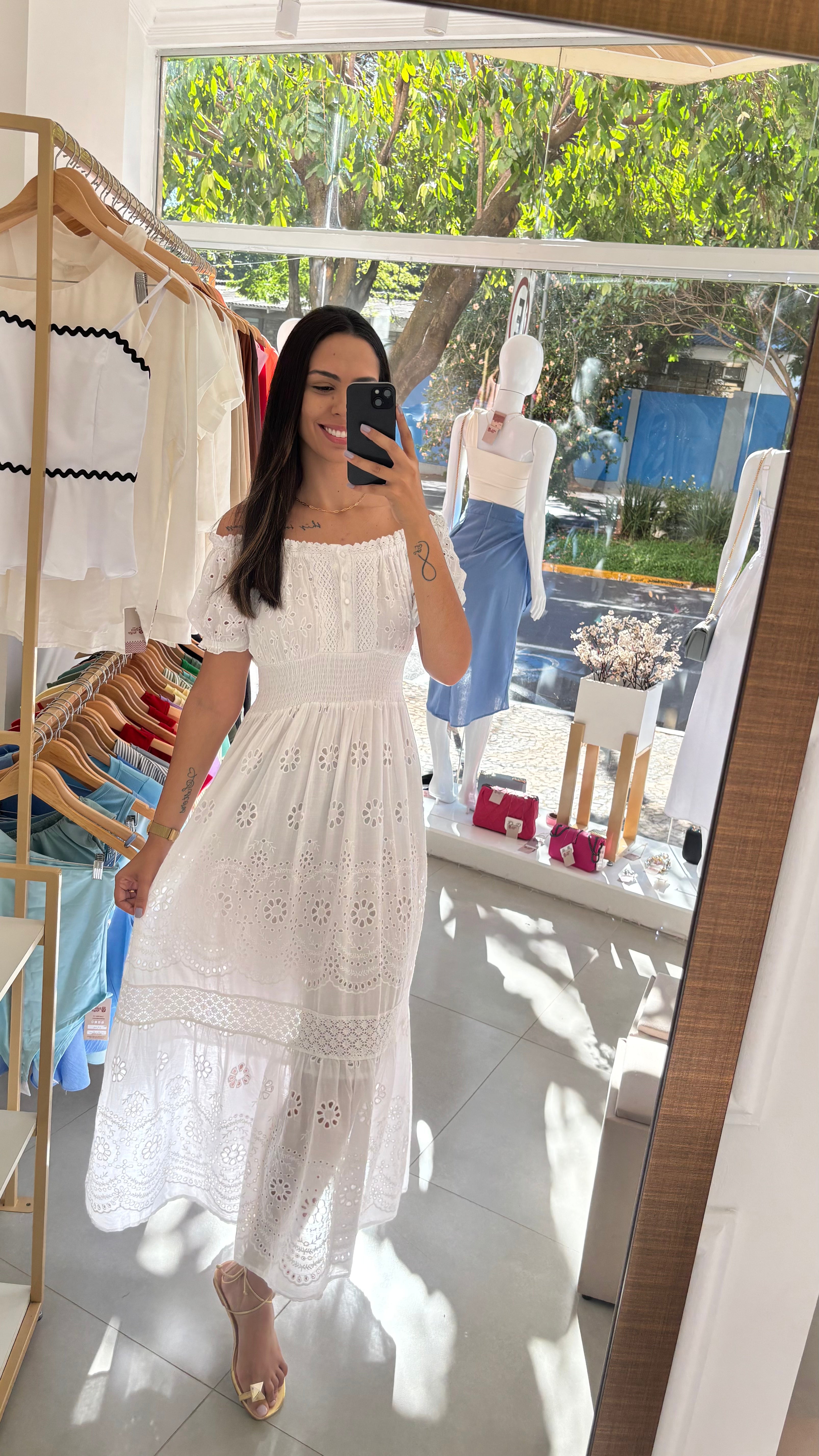 Vestido ciganinha