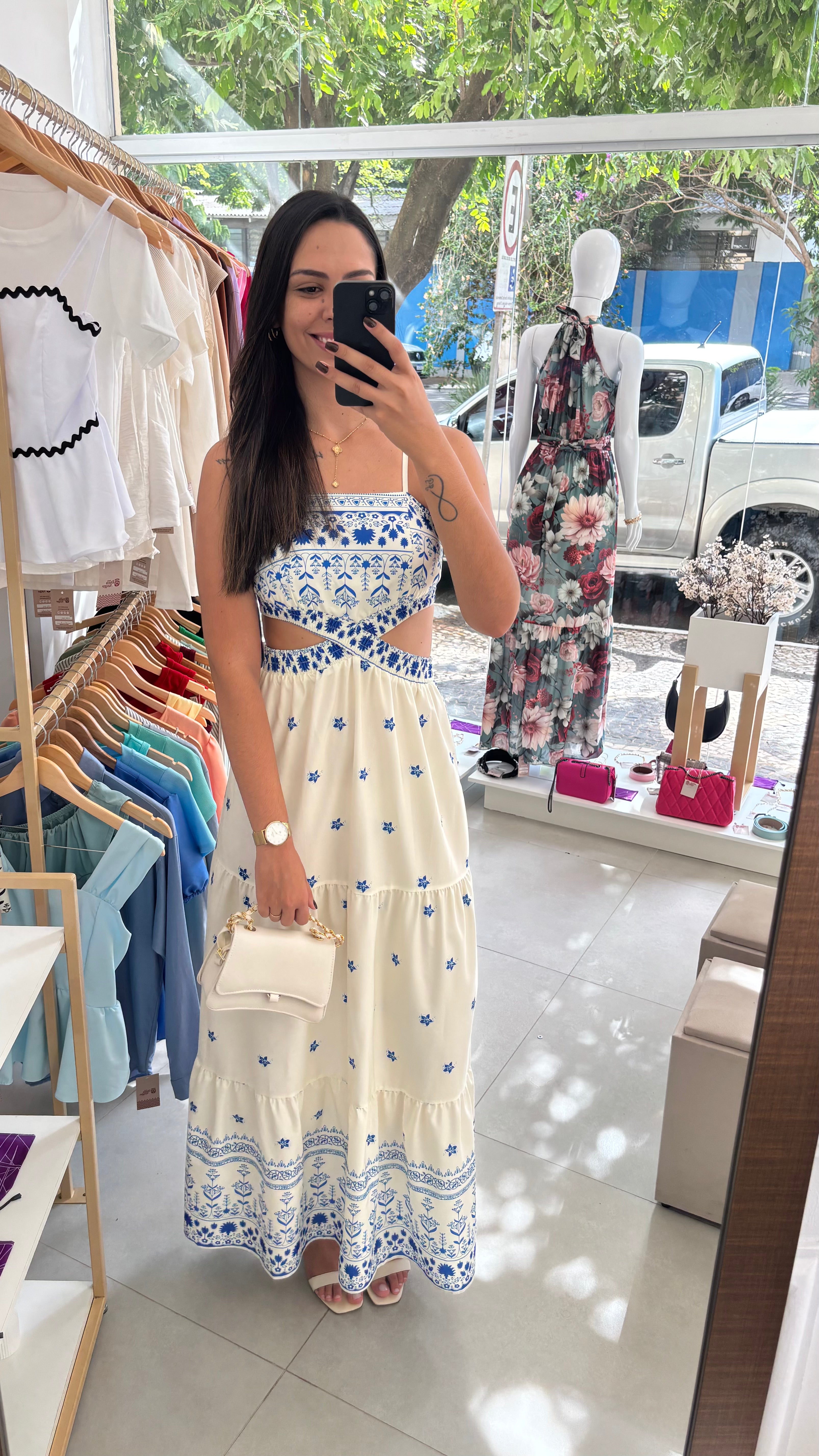 Vestido estampado