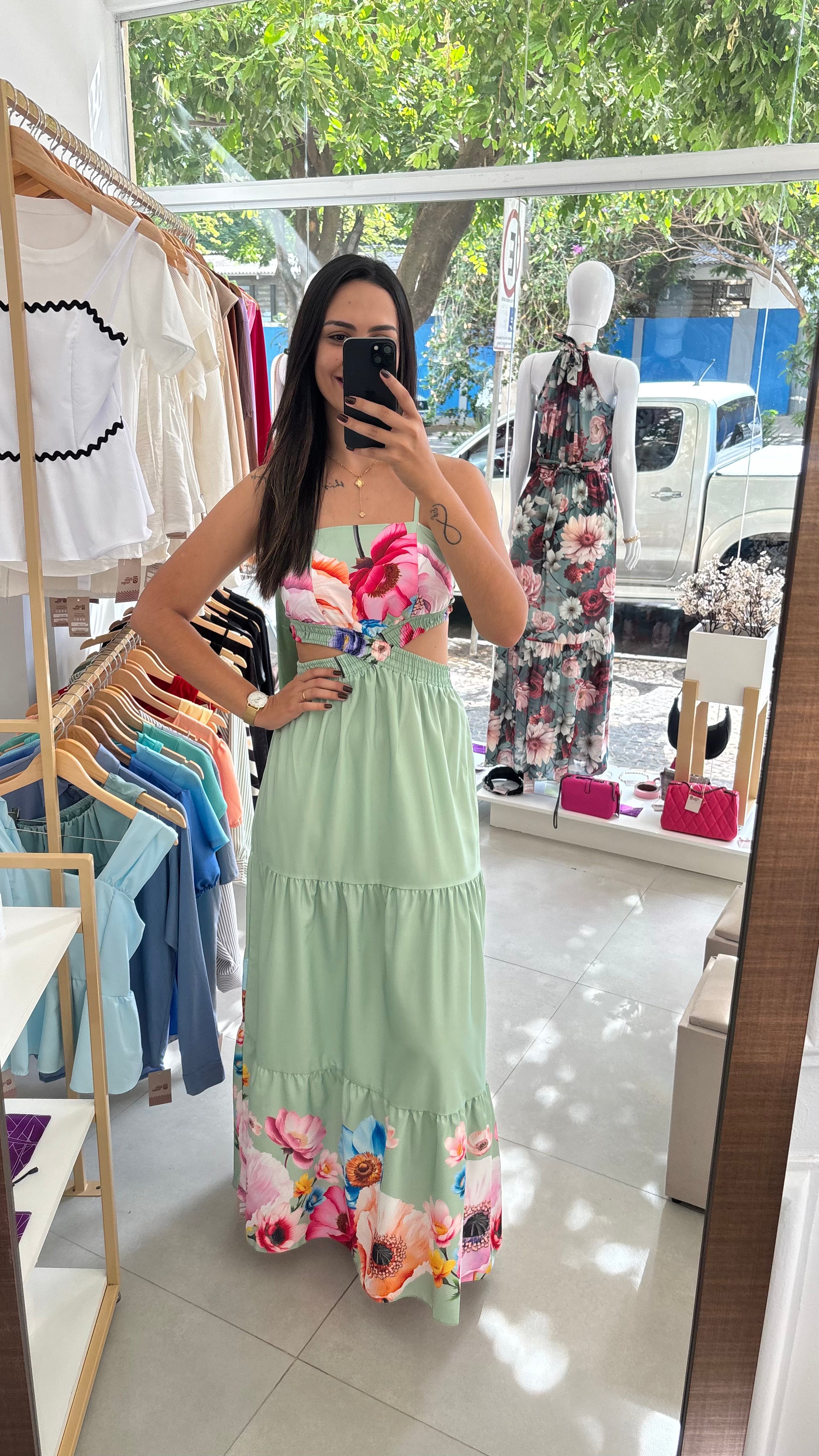 Vestido estampado