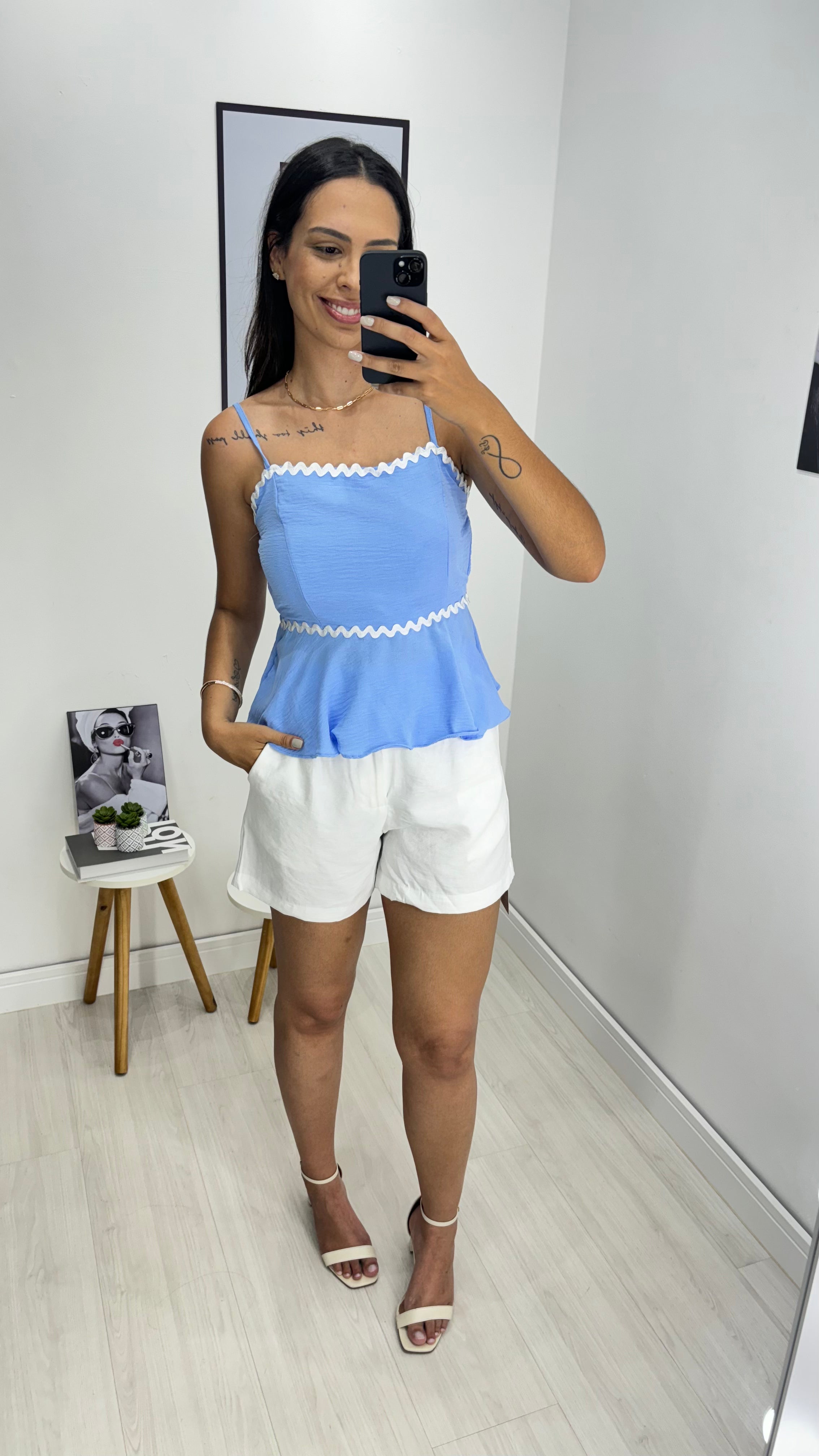 Blusa Peplum