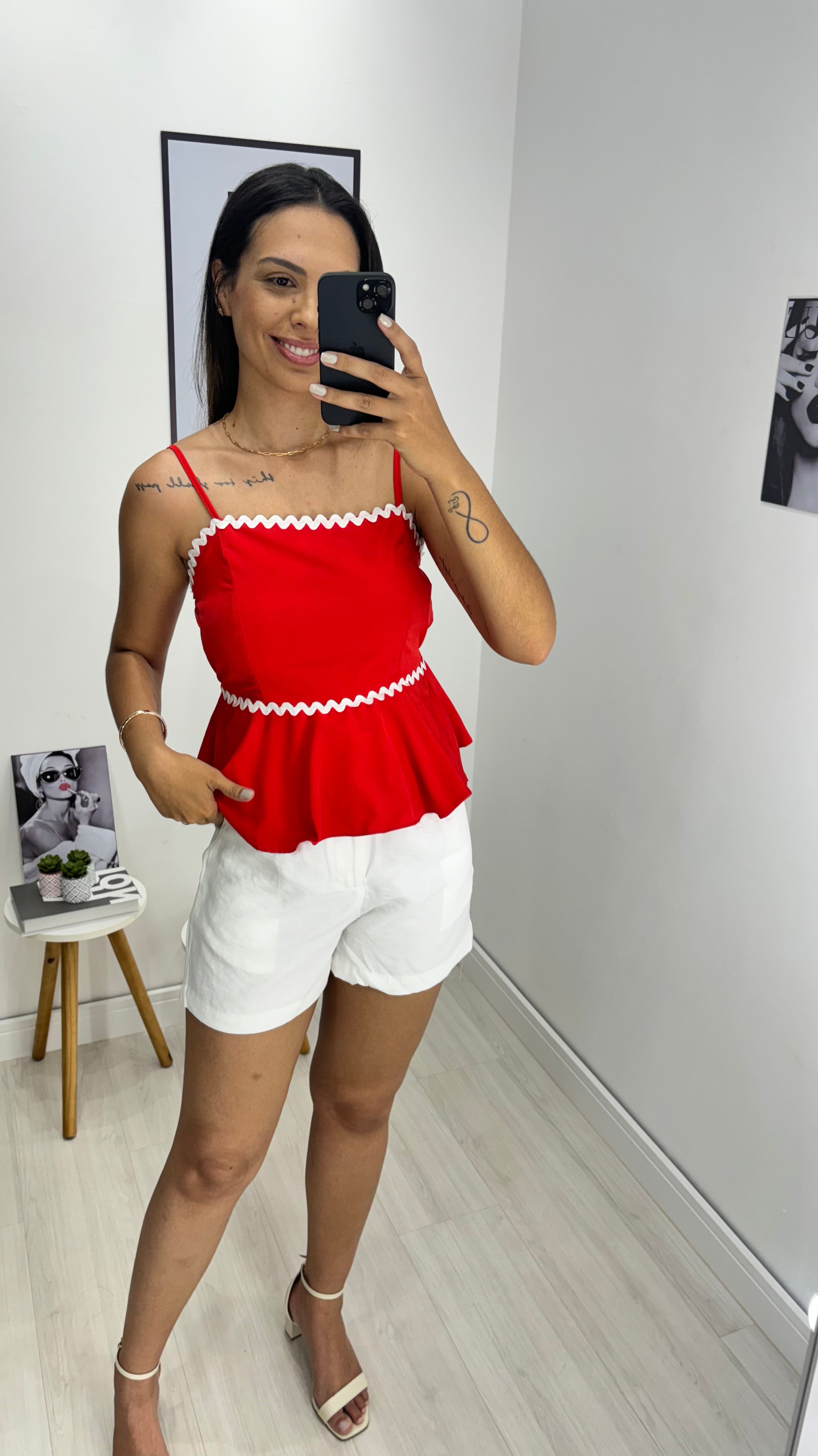 Blusa Peplum
